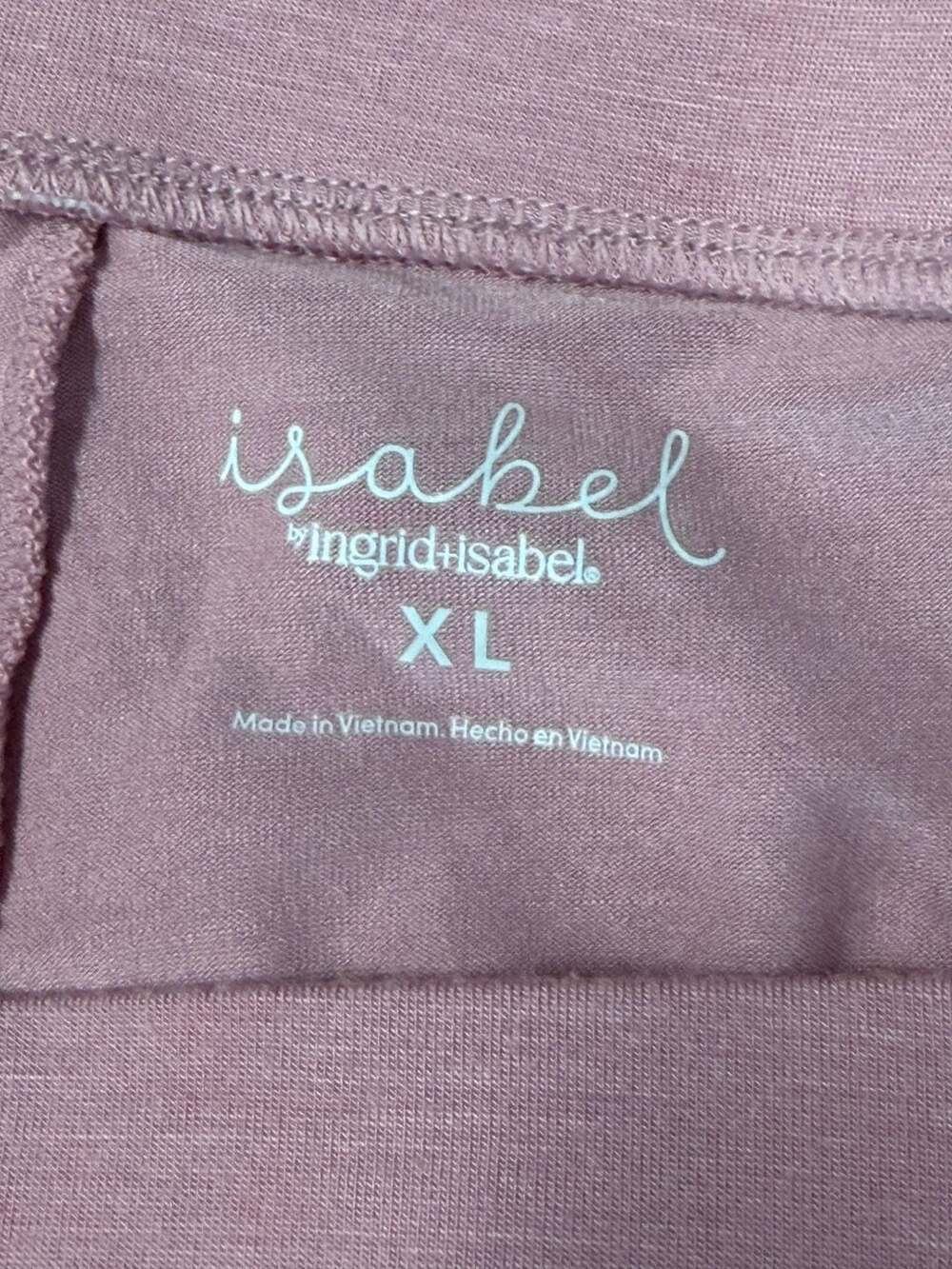 Isabel by Ingrid & Isabel Maternity Postpartum Knit Pants XL Pink - Picture 4 of 5